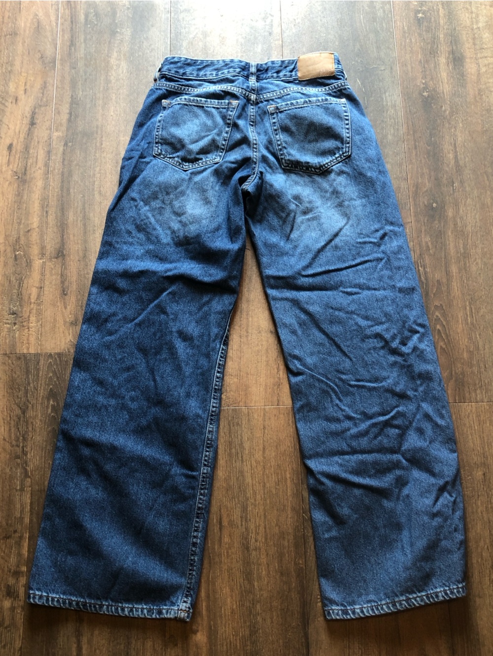 Aeropostale women Relaxed Dark Blue Denim Jeans